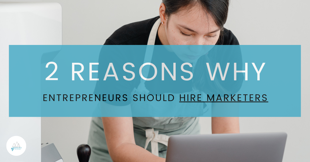 Why should you hire a marketer?
